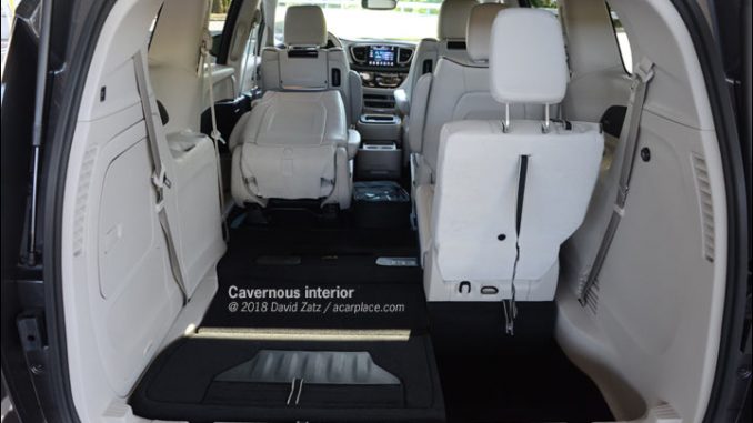 minivan cargo bay